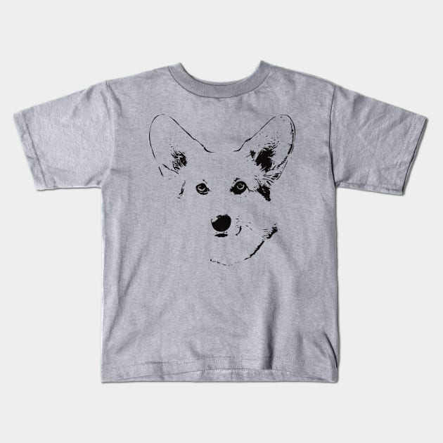 Cardigan Welsh Corgi gift for Corgi Owners Kids T-Shirt by DoggyStyles